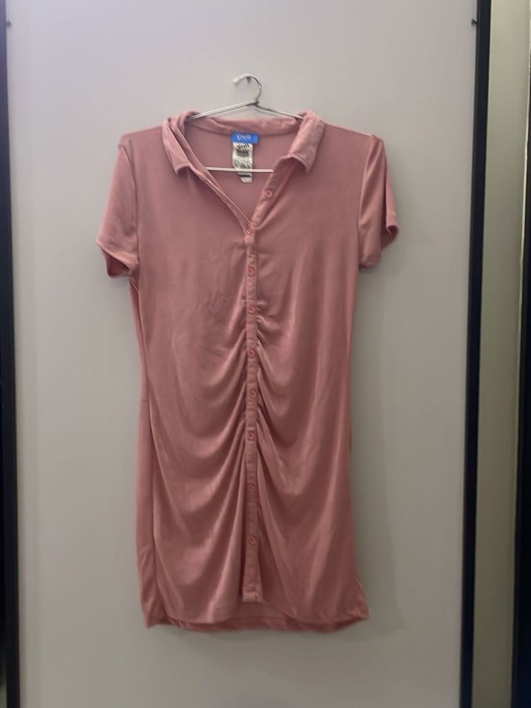Pink Mini Dress
