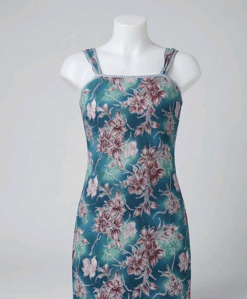 Floral Print Spaghetti Strap Dress