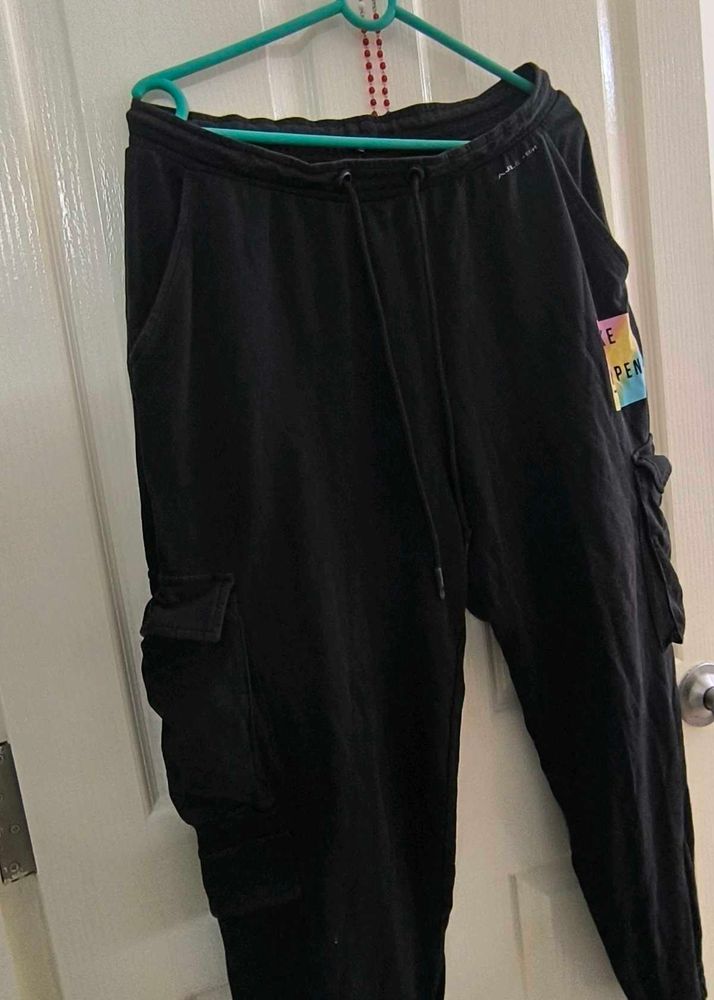 Stylish Black Cargo Pants