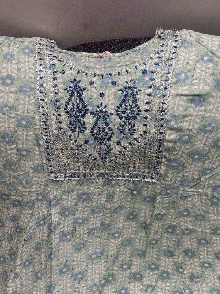 Anarkali Model Kurti