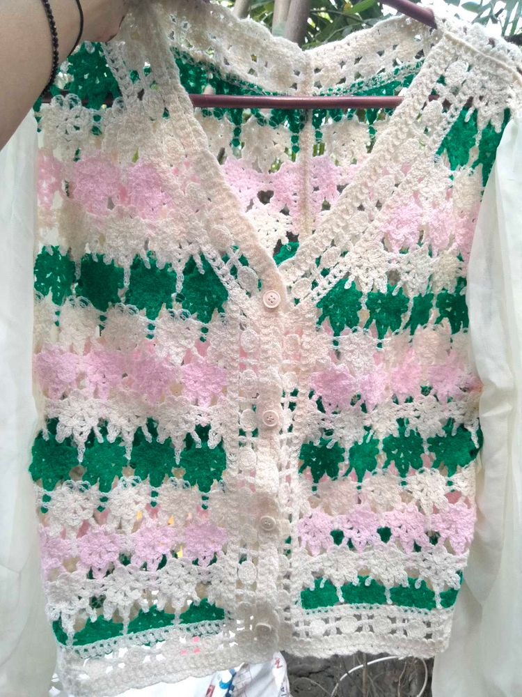 Crochet Vest Top - Unique Design