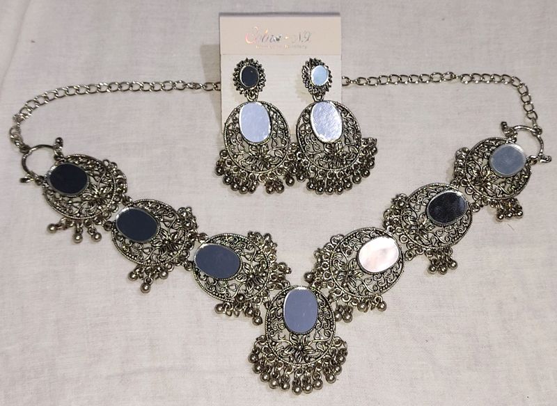 Mirror Jewellery Set