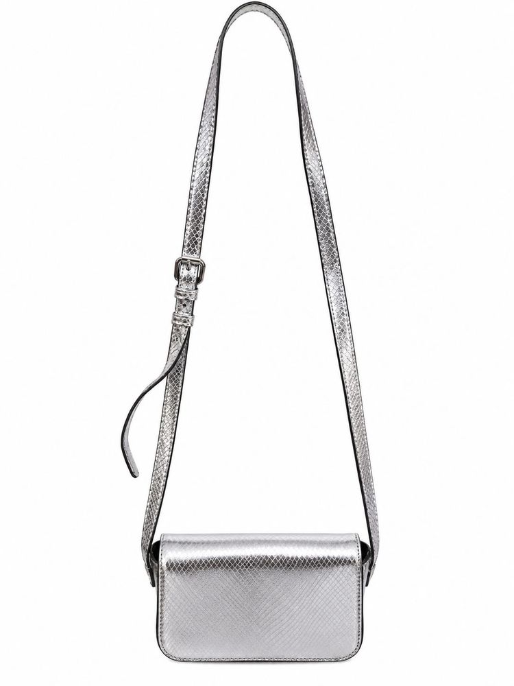 Chic Silver Crossbody Bag