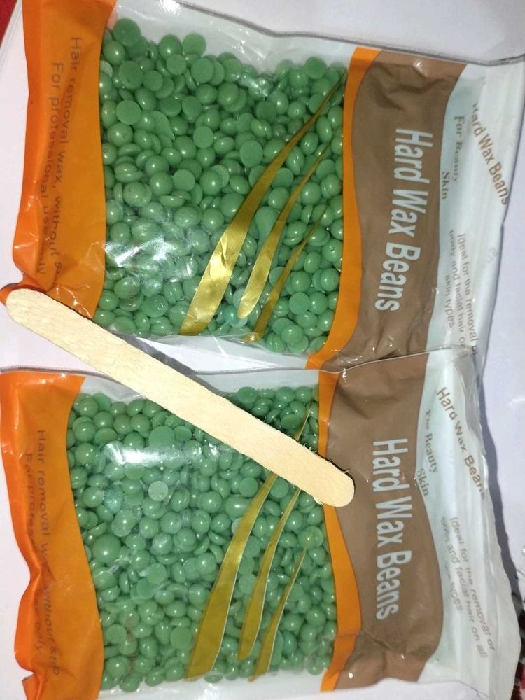 Hard bean wax