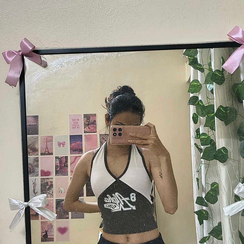 Cute Halter Neck Crop Top