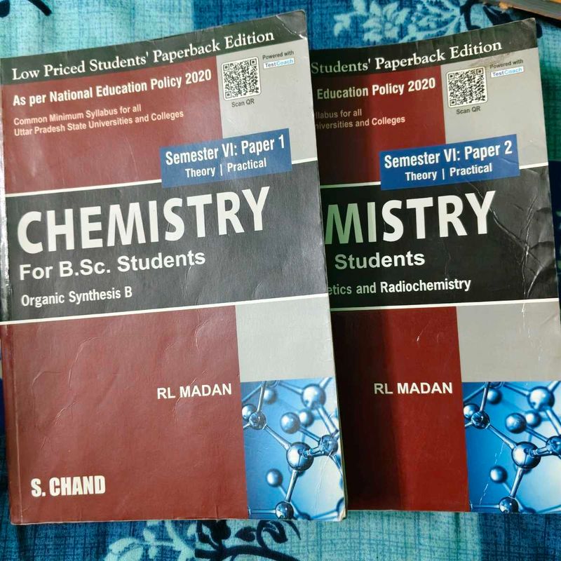 Chemistry for B.Sc. VI Semester Books