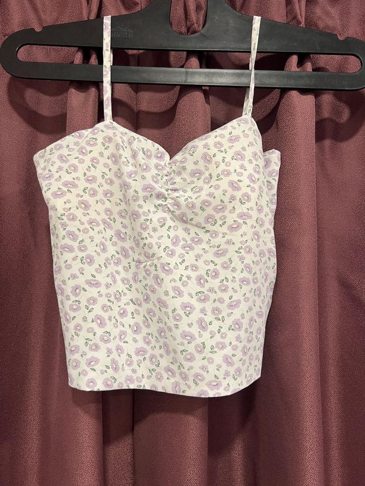 Floral Print Camisole Top