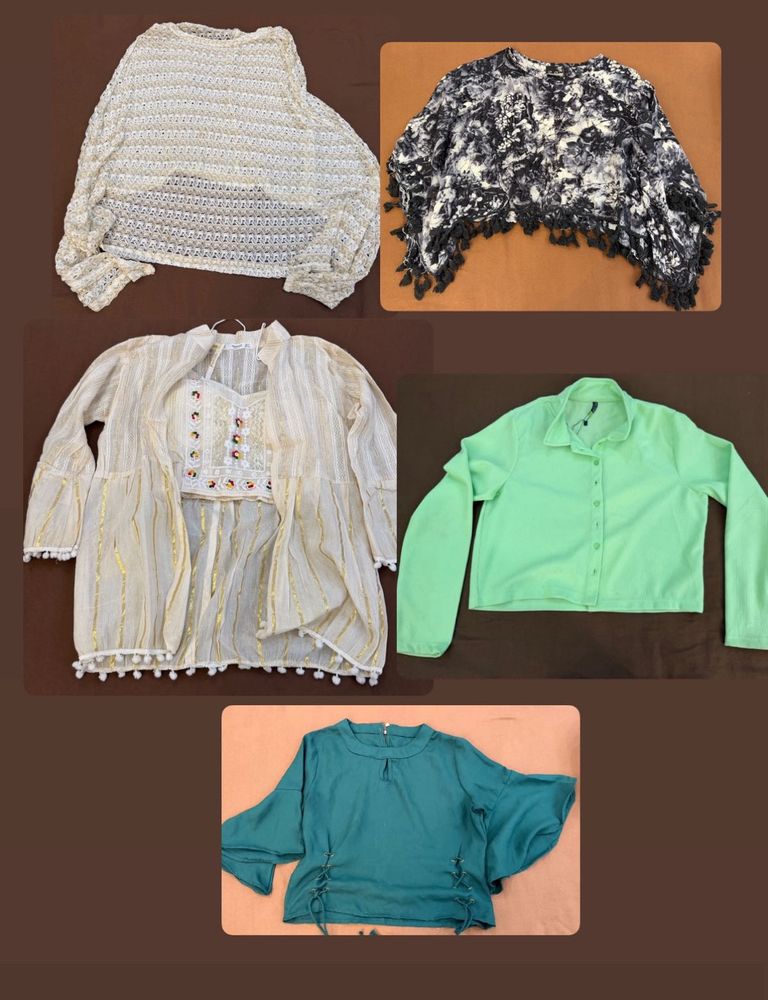 Combo of 5 tops
