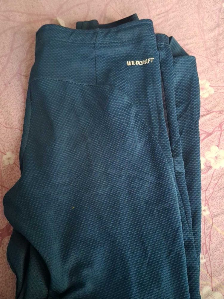Wildcraft Teal Textured Pants