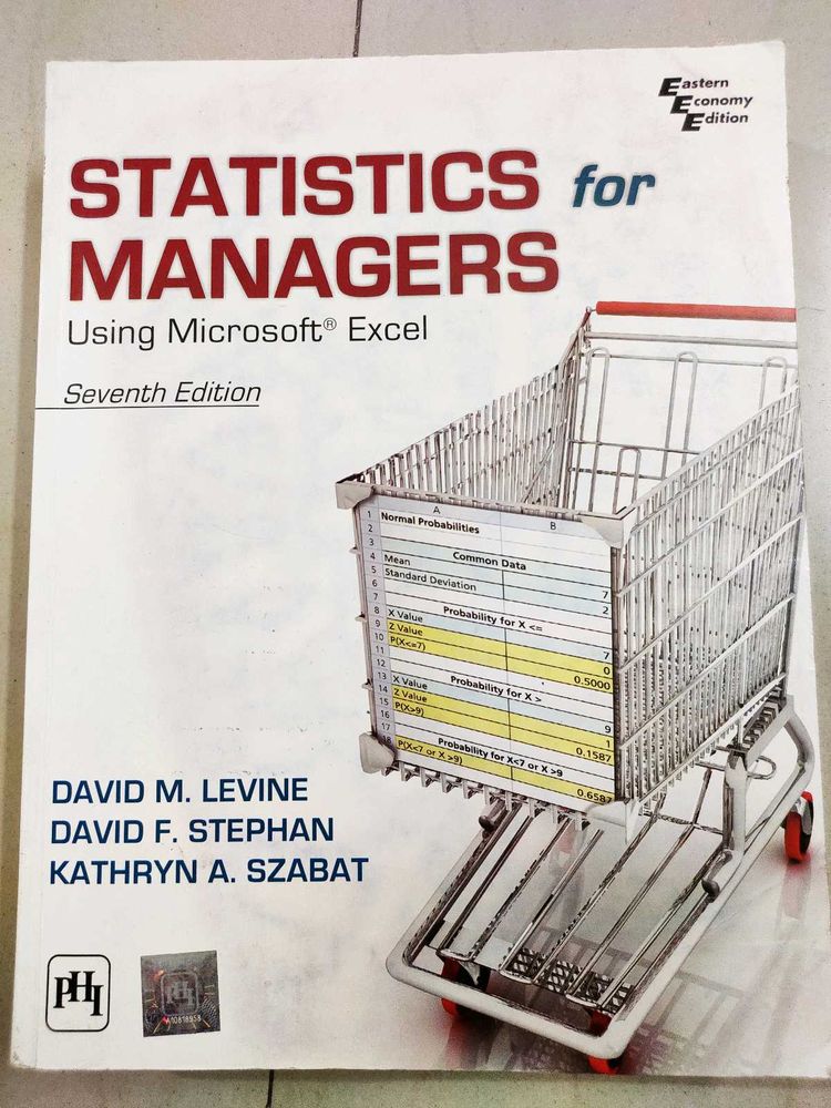 Statistics For Managers Using MS Excel
