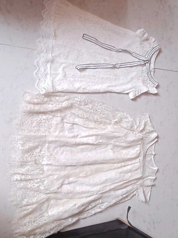 3 combo net dress fixed price