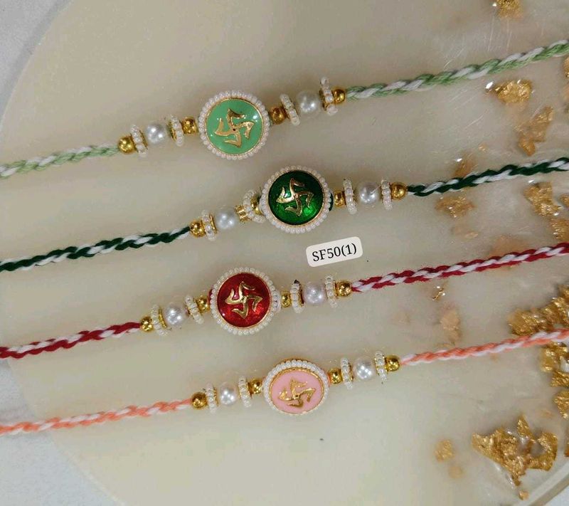 Set of 4 Designer Rakhis
