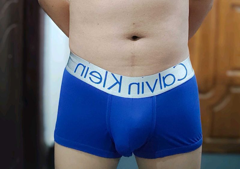 Calvin Klein Blue Boxer Briefs