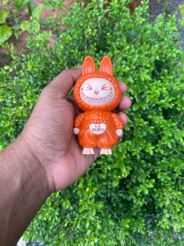 LA BUBU Orange Bunny Figure