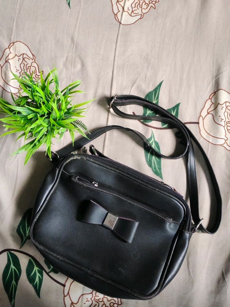 Black Sling Bag