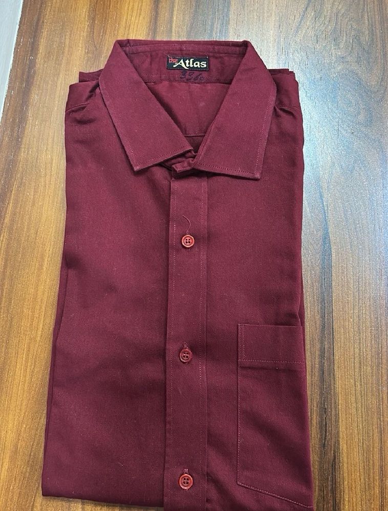 Atlas Maroon Shirt