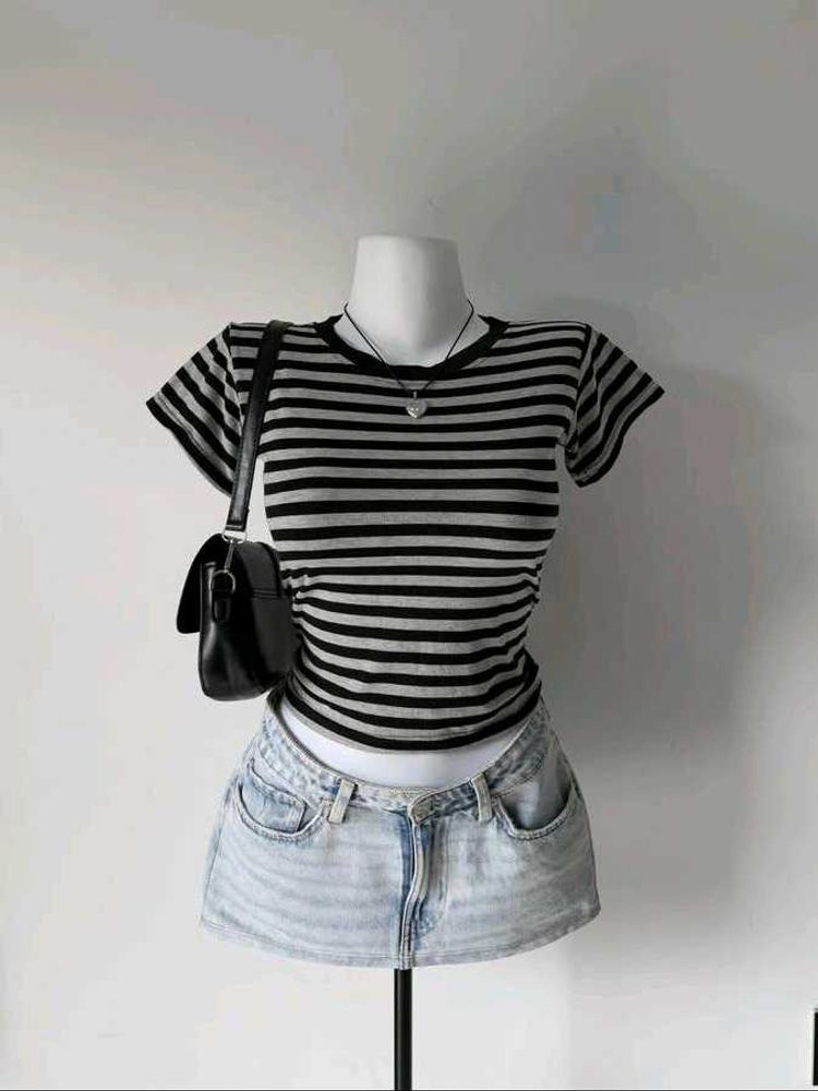 Striped Baby Tee
