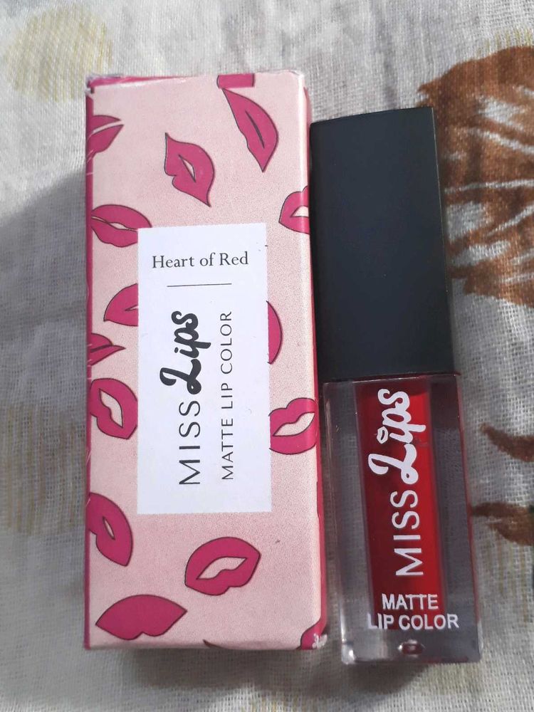 Miss Lips Mini Liquid Lipstick Shade No 3 Heart Of