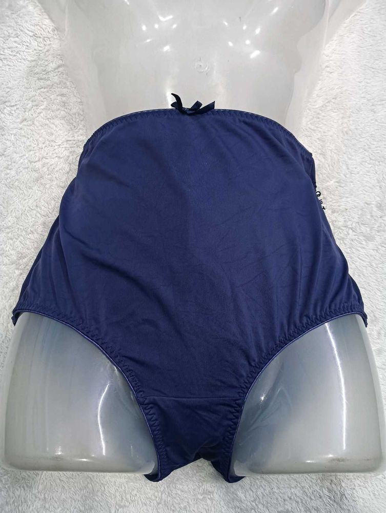 Navy Blue Panties 🥰with Bow Detail