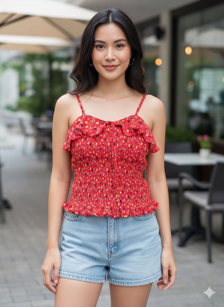 Floral Off-Shoulder Top