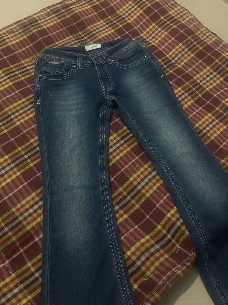 Tristine low waisted denim
