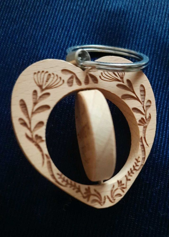 Wooden Keychain