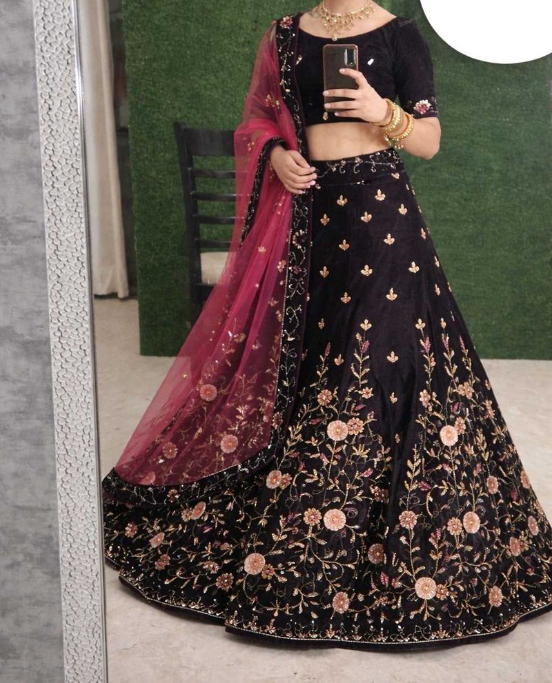 Designer Embroidered Lehenga Choli