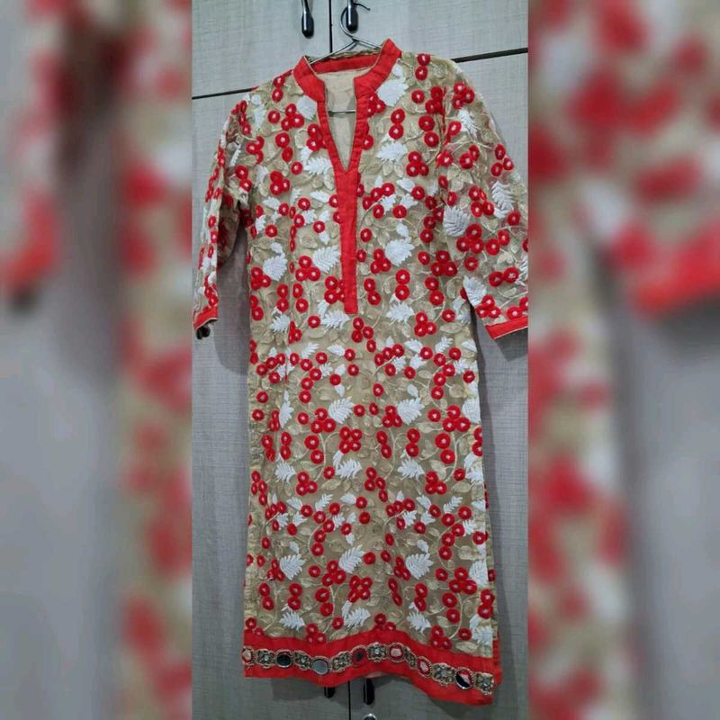 Embroidered Kurta