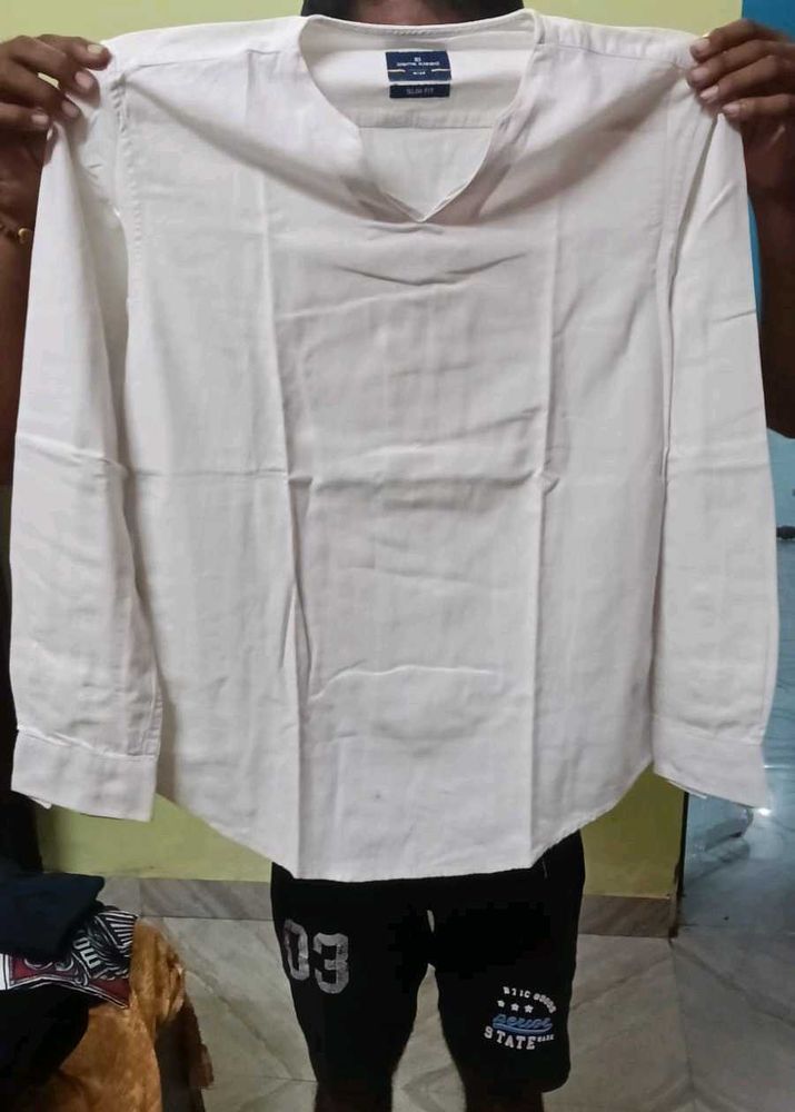 Classic White Long Sleeve Shirt