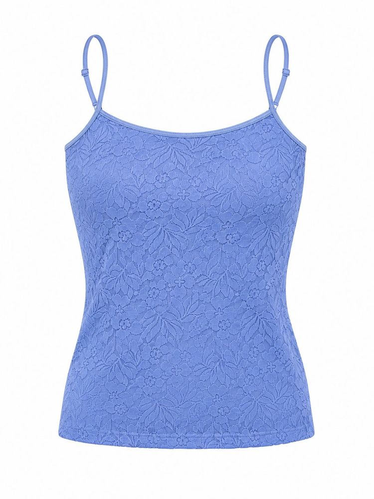 Blue Lace Cami Top