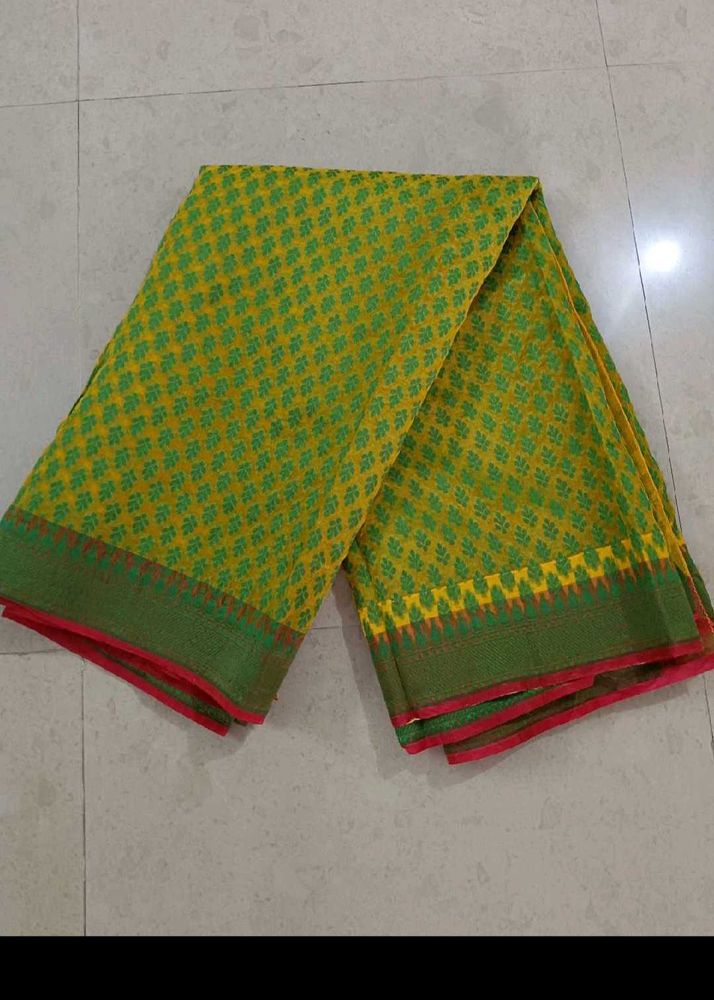 Printed Festive wear saree