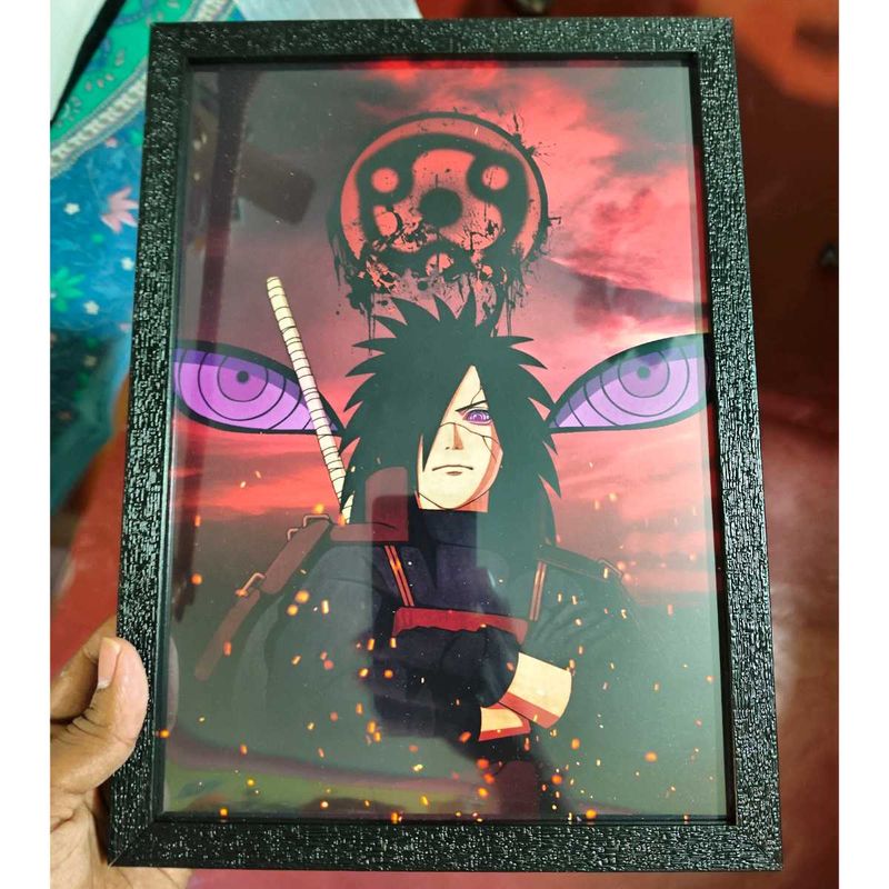Madara Uchiha Poster Anime Frame
