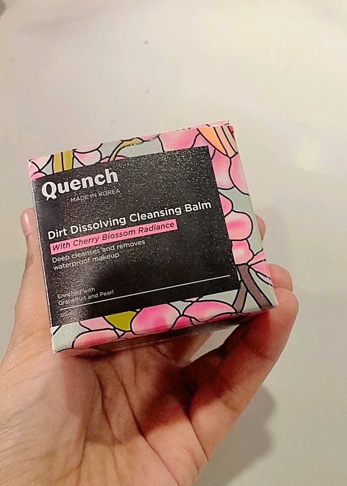 Quench Dirt Dissolving Cleansing Balm