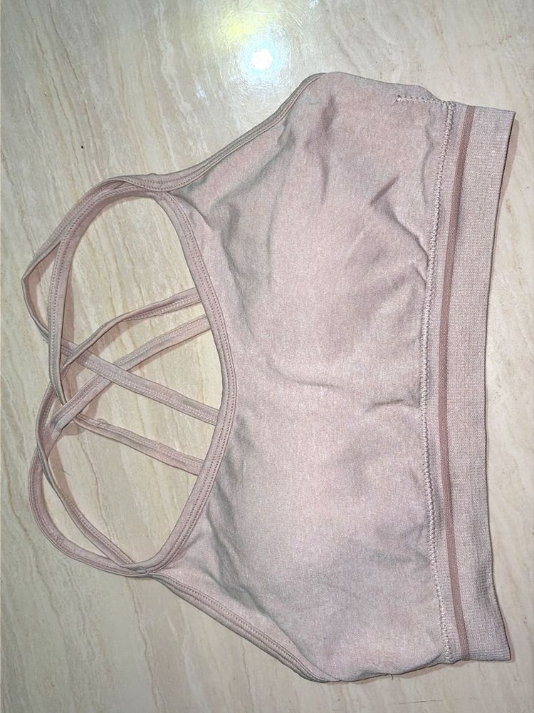 Women's Cotton Blend Cross Back Sports Bragenerall