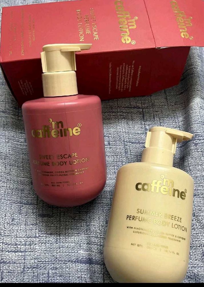 I'm From Caffeine Body Lotions - Set of 2 New Seal