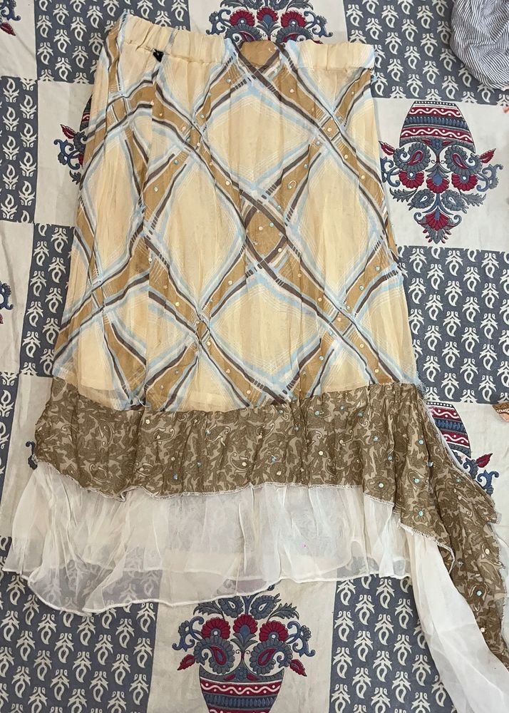 Bohemian Ruffled Skirt