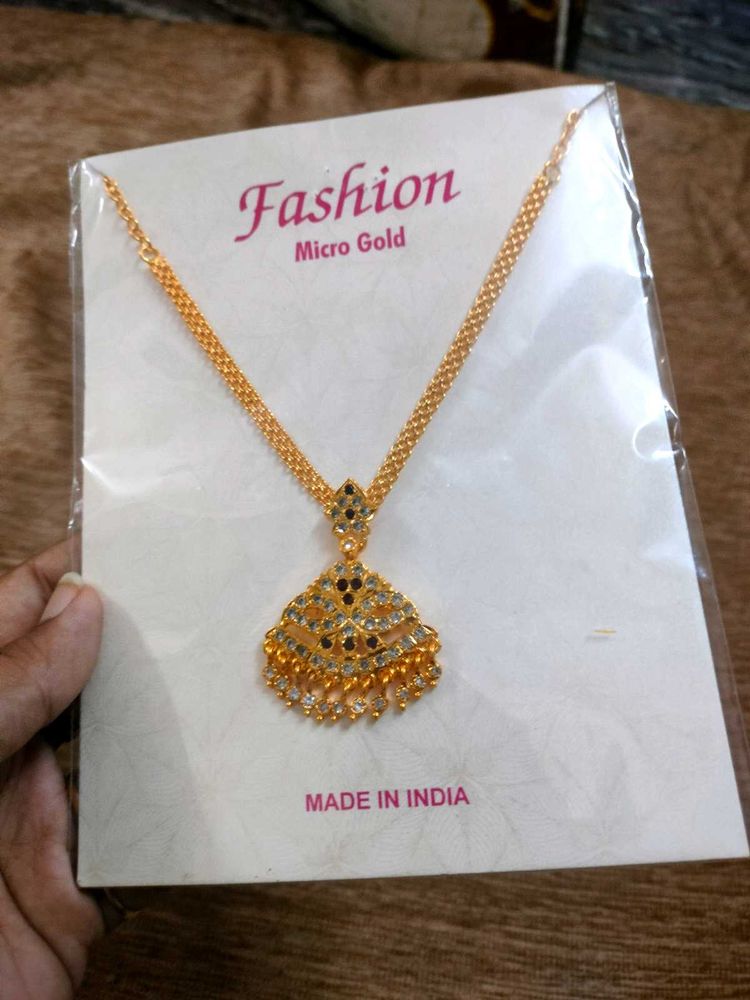 Fashion Micro Gold Necklace
