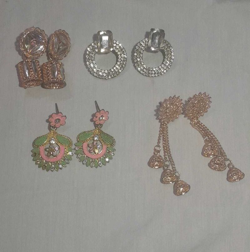 Assorted Dangle Earrings Set