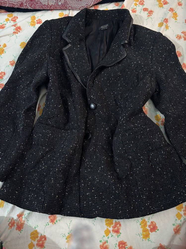 Black tweed Blazer