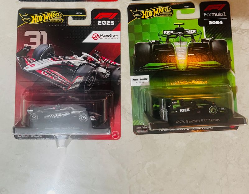 Hot wheels F1 premiums set