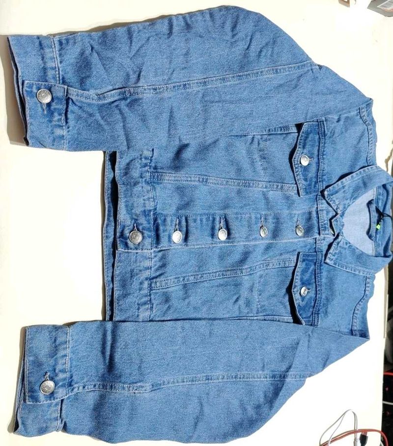 Women Denim Blue Jacket