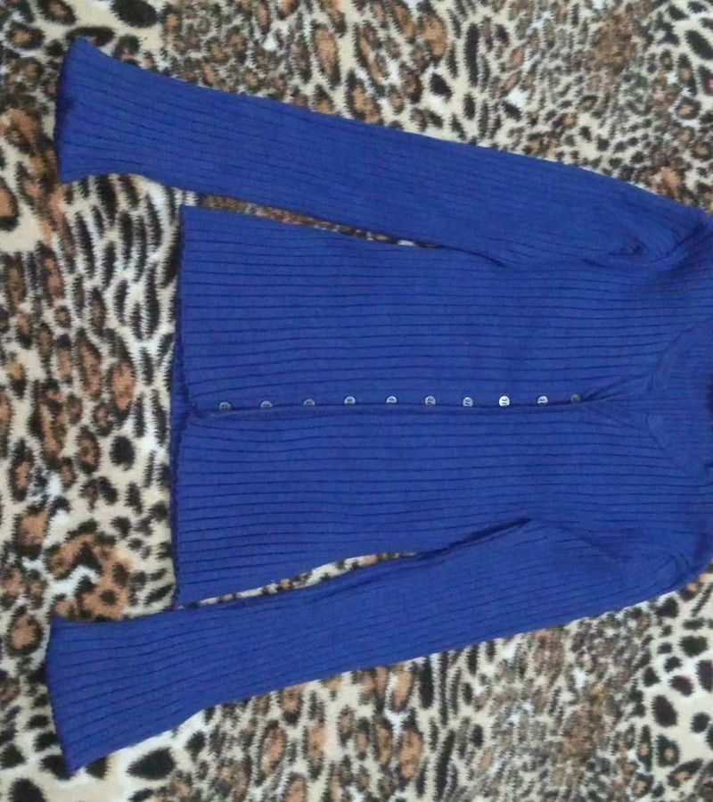 Blue knit Cardigan 💙🪡