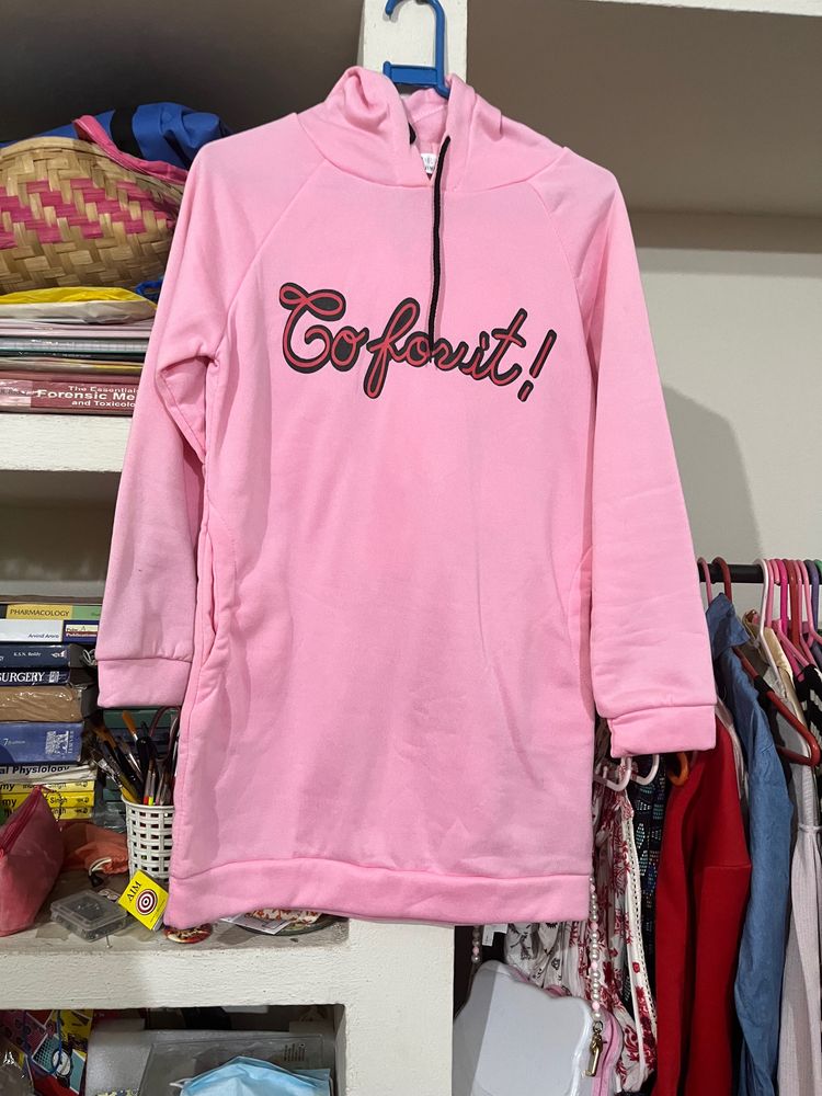 Pink Mickey Mouse Hoodie