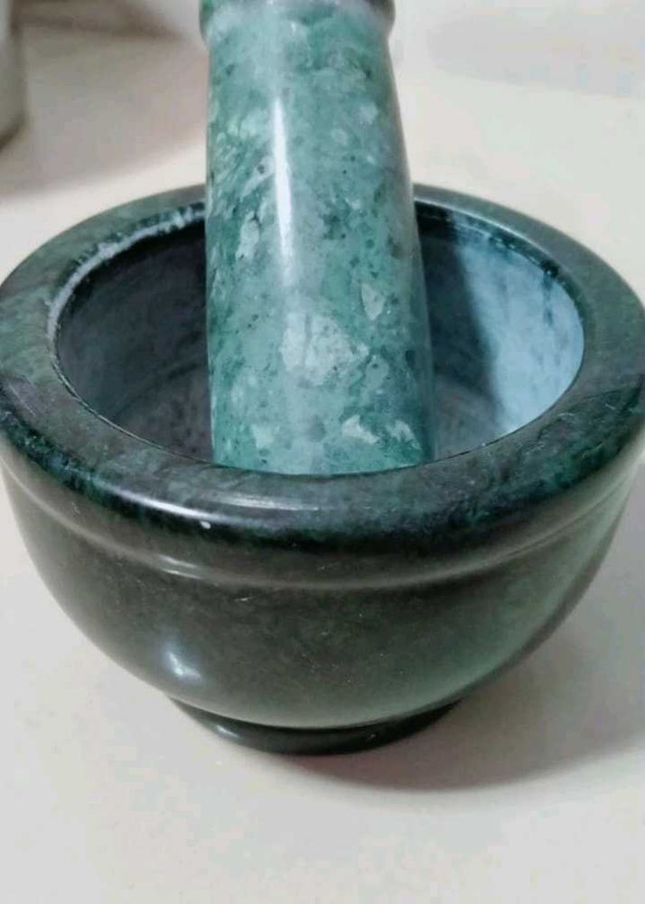 High quality Stone Marble Mortar and Pestle Set