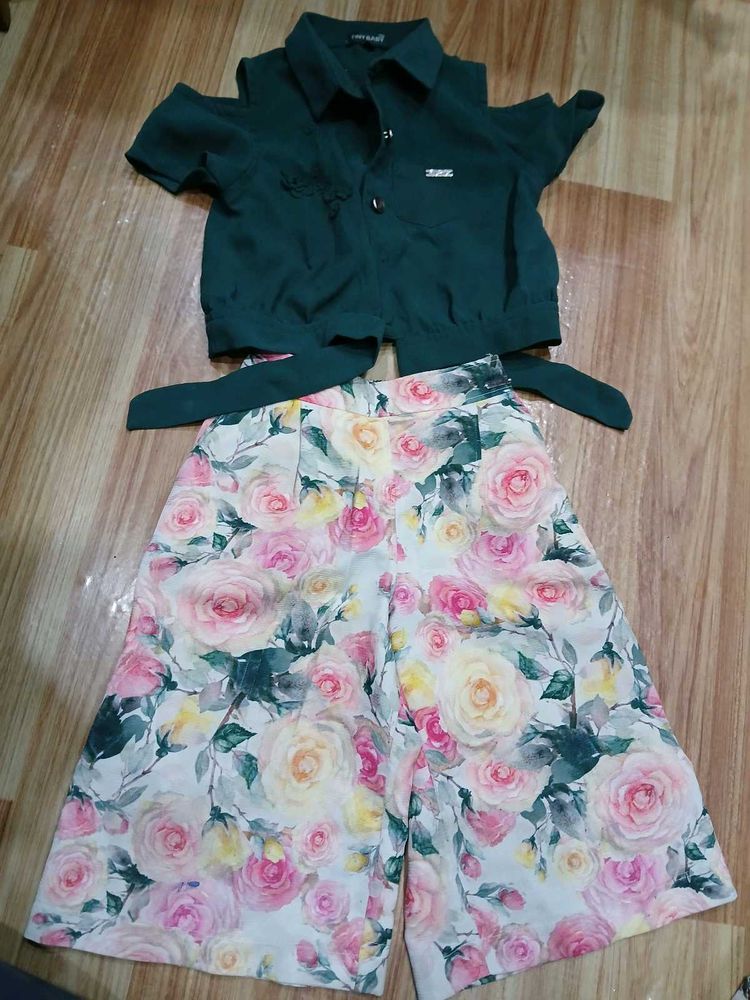 Floral Two-Piece Set