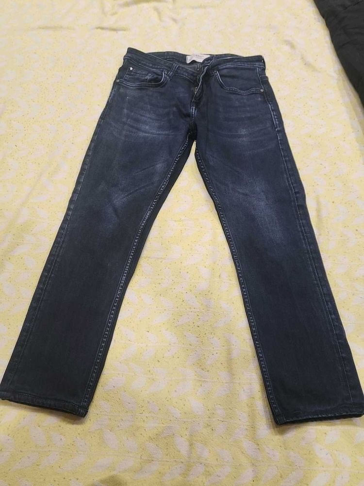 Dark Wash Denim Jeans
