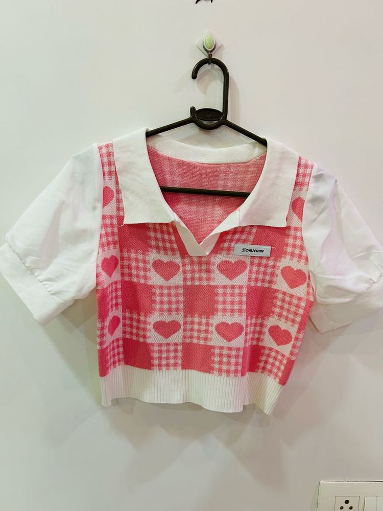 Fancy Crop Top