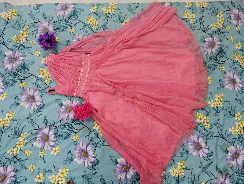 Pretty Pink Net frock