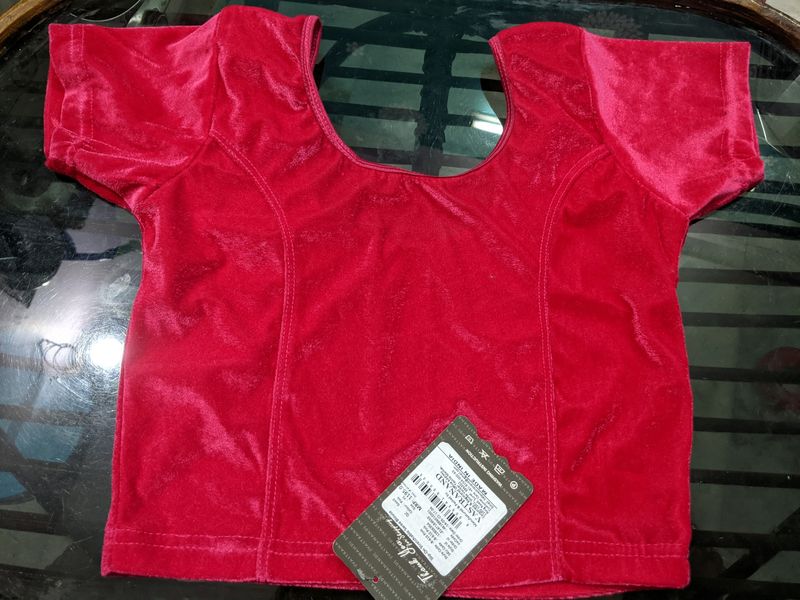 Velvet Ready Made Blouse