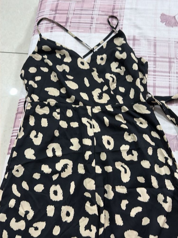 Berrylush Leopard Print Jumpsuit